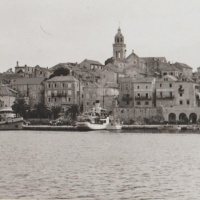 Korčula, godina nepoznata, Foto: Zoja Dumengjic, zbirka Zoja i Selim Dumengjic, Hrvatski muzej arhitekture