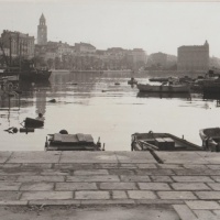 Split, 1957. Foto: Zoja Dumengjic, zbirka Zoja i Selim Dumengjic, Hrvatski muzej arhitekture