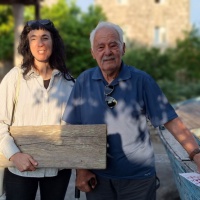 Roko Markovina, Matea Šabić Sabljić, Lumbarda, lipanj 2023. Foto: Sonja Leboš
