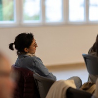 Razgovor s publikom nakon predavanja Katalin Ladik. Foto: Dea Botica